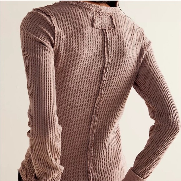 Free People x We The Free Roll With It Thermal Baby Top - Picture 3 of 11